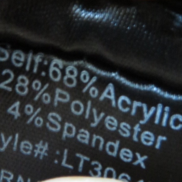 Line & Dot Black and Pink Patterned Turtleneck Sweater - Picture 9 of 12